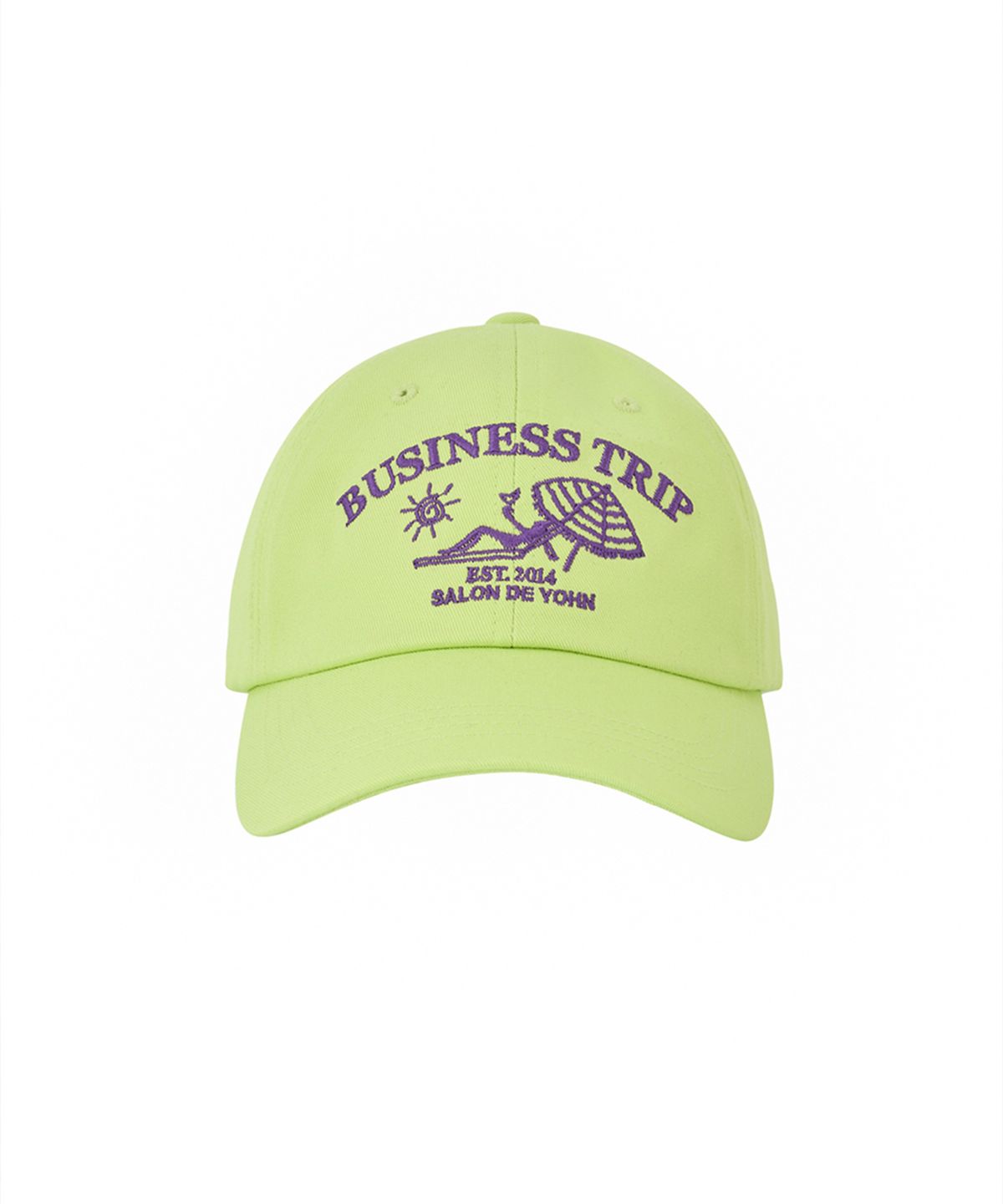 살롱 드 욘(SALON DE YOHN) Business Trip Ball Cap_ Light Green