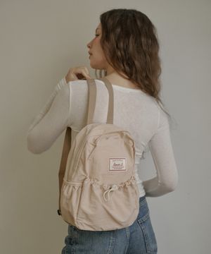 미니 스트링 백팩 웜아이보리