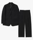 린넨 라이크 셋업 수트 블랙
