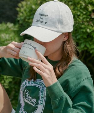 오디너리 볼캡 아이보리