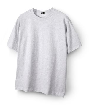 스탠다드 무지 라운드 반팔 티셔츠 HA-1030 HAR1002 백멜란지