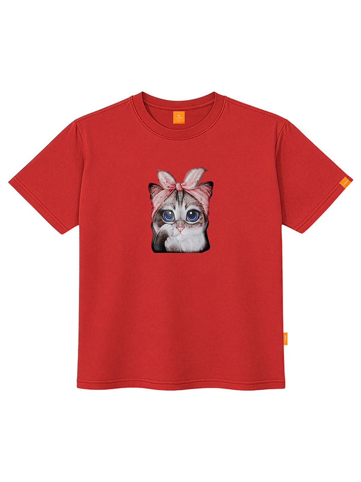 엘라모(LLAMO) 베이비캣 반팔티셔츠 남녀공용 빅사이즈 S~4XL