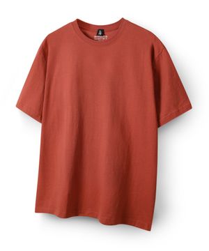 스탠다드 무지 라운드 반팔 티셔츠 HA-1030 HAR1002 브릭