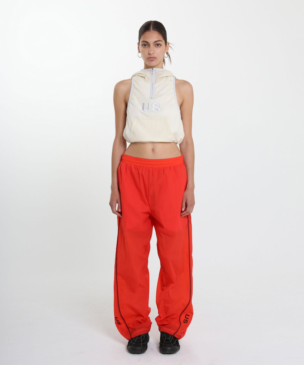 에스이오(s/e/o) US NYLON TRACK PANTS_RED