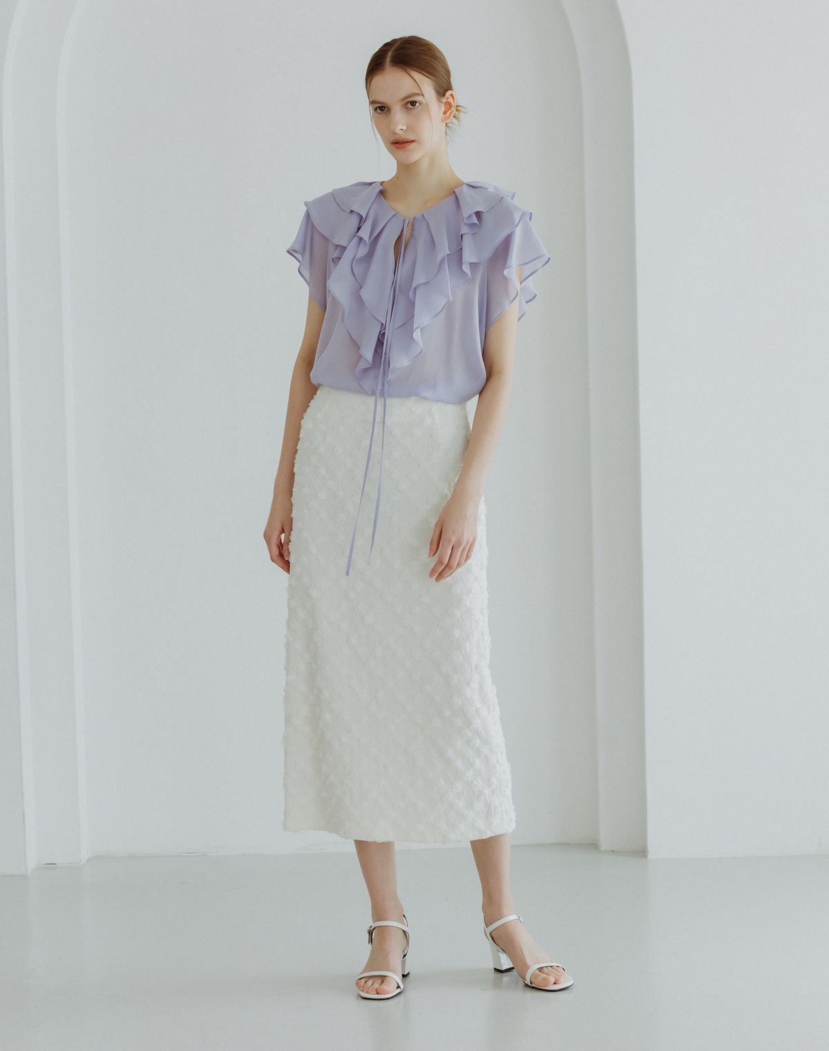 지에마르(GIEMAR) 플라워 스커트 FLOWER SKIRT