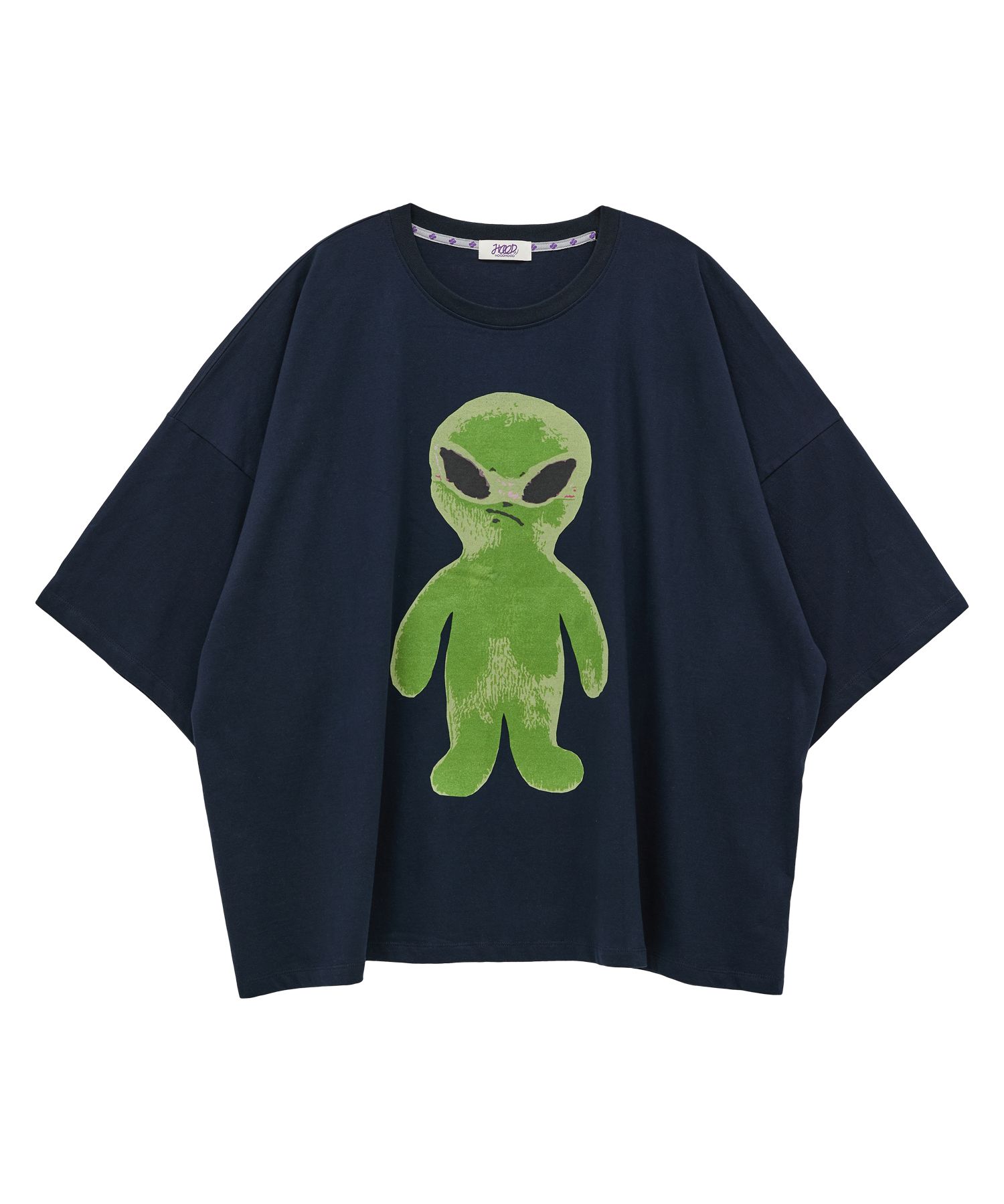 HOODHOOD ■ Alien Graphic Oversized fit Short-sleeved T MUSINSA | HOODHOOD Alien Graphic Oversized fit Short-sleeved