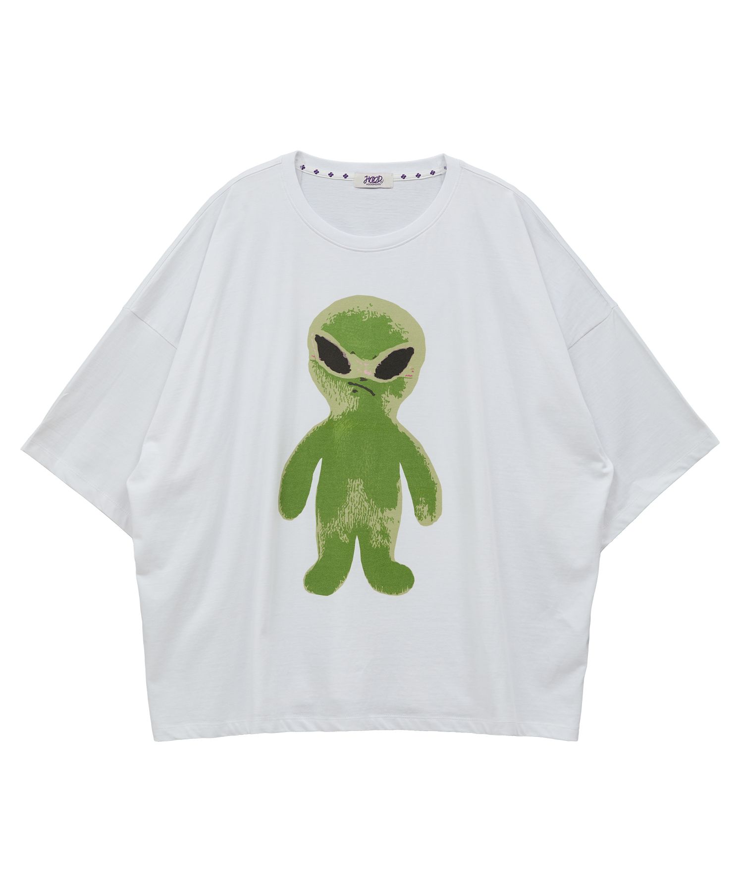★送料・関税込★HOODHOOD★ Alien Graphic Overfit Hood★ MUSINSA | HOODHOOD Alien Graphic Oversized fit Short-sleeved