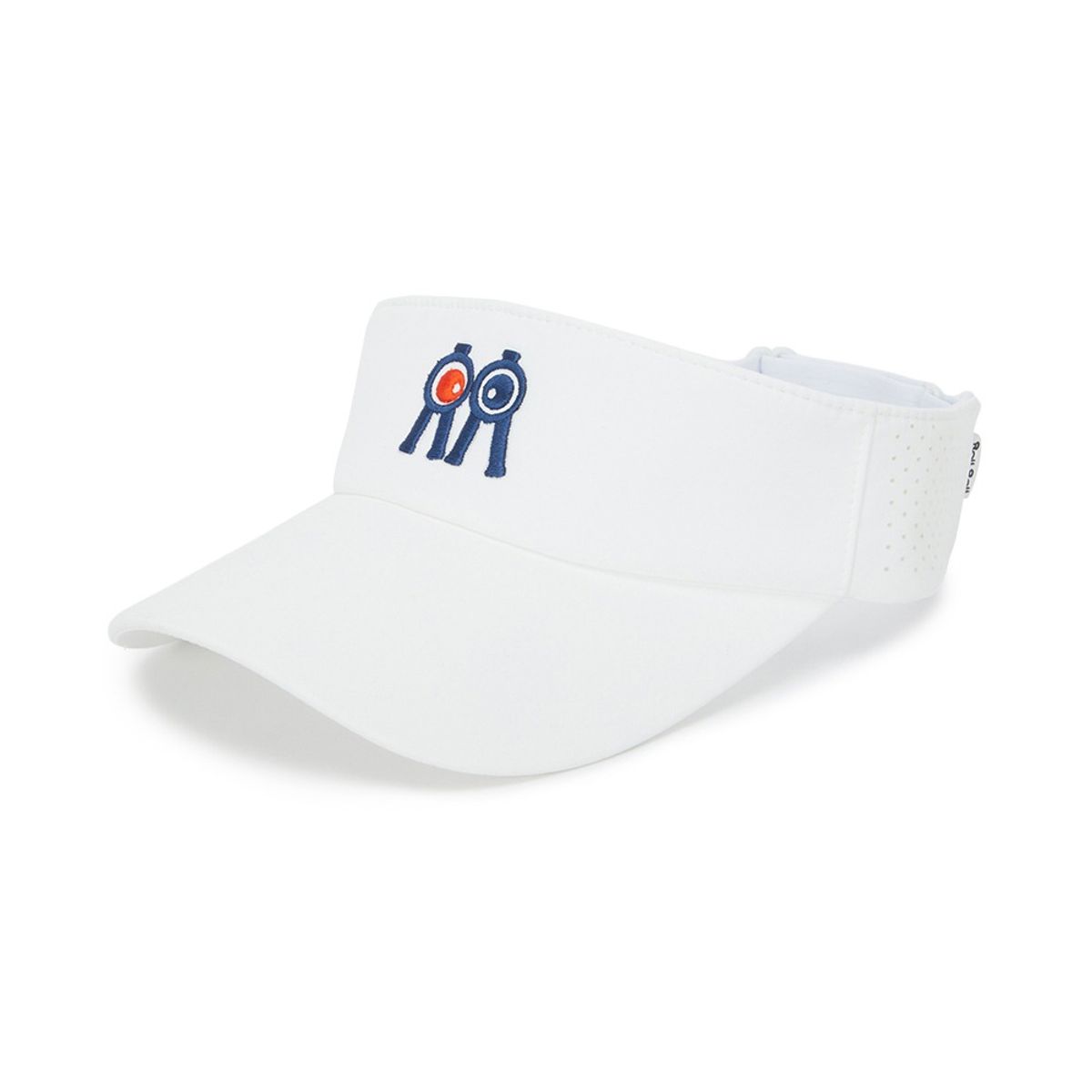 롤링롤라이(ROLLINGROLLEYE) 맨즈 타공 바이저 화이트 Mens Perforated Visor White