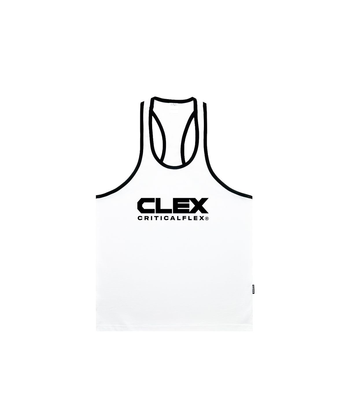 크리티컬플렉스(CRITICALFLEX) 클렉스 로고 짐 나시 화이트