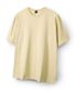 스탠다드 무지 라운드 반팔 티셔츠 HA-1030 HAR1002 연노랑