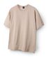 스탠다드 무지 라운드 반팔 티셔츠 HA-1030 HAR1002 연베이지