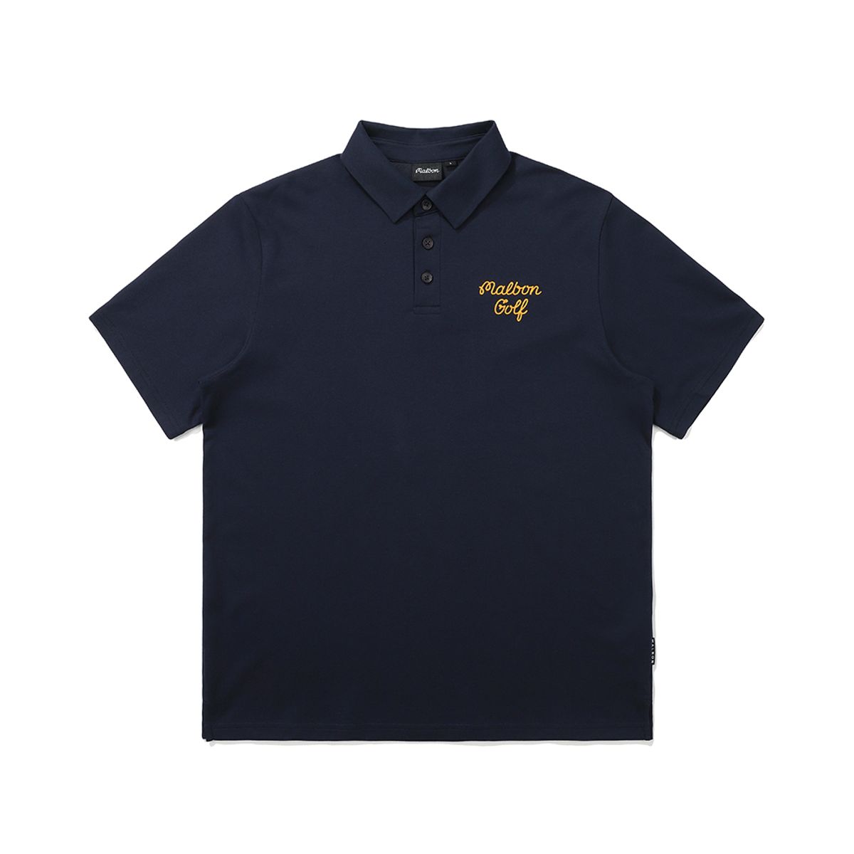 말본 골프(MALBON GOLF) 더블 사이드 버킷 카라 티셔츠 NAVY (MAN)