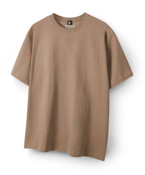 스탠다드 무지 라운드 반팔 티셔츠 HA-1030 HAR1002 진베이지