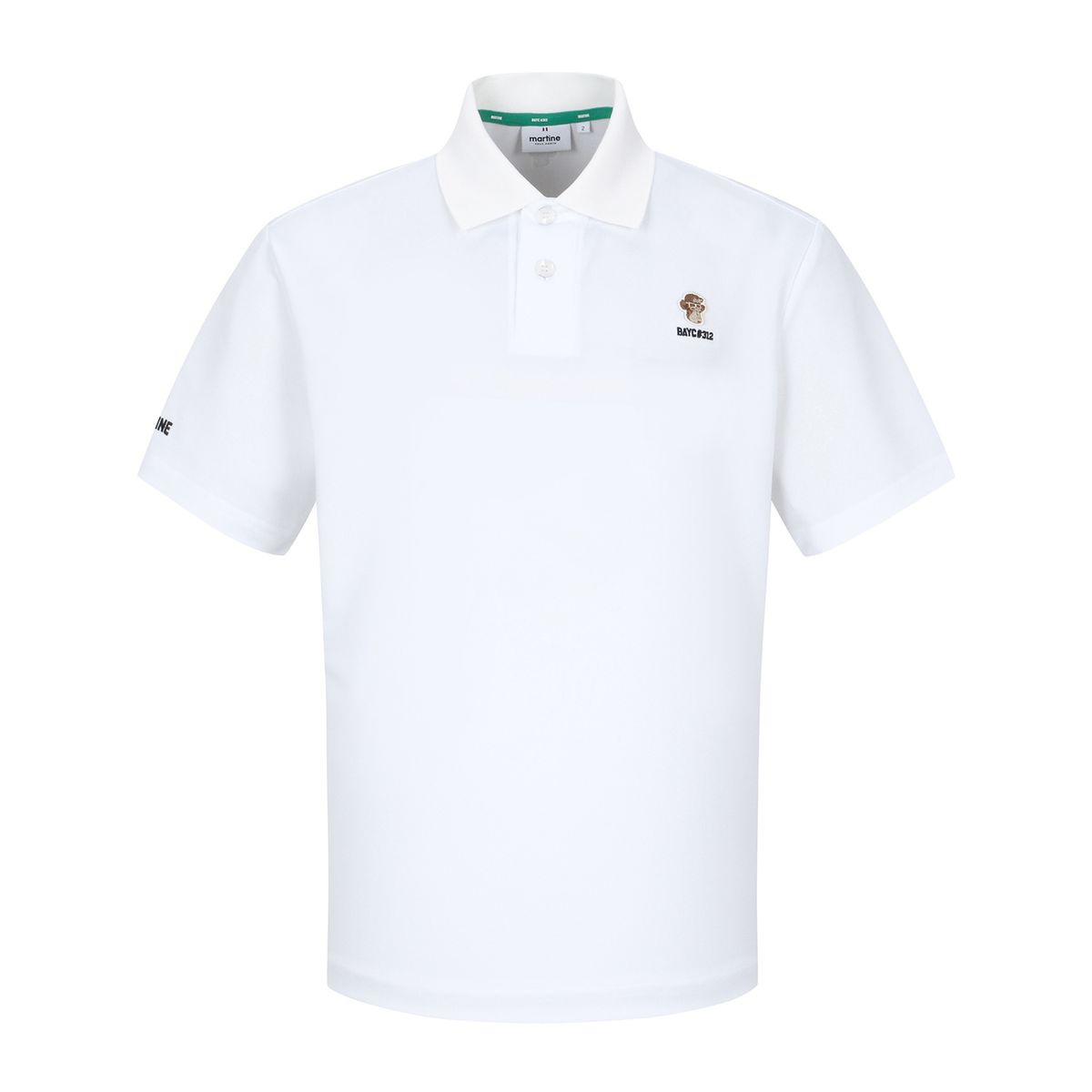 마틴골프(MARTINE GOLF) Collaboration Polo Shirts_White (Men)