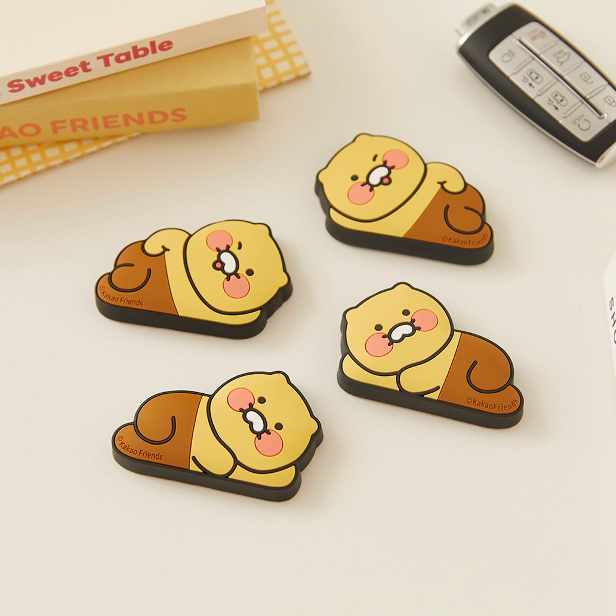 카카오프렌즈(KAKAO FRIENDS) 차량용 도어가드_춘식이