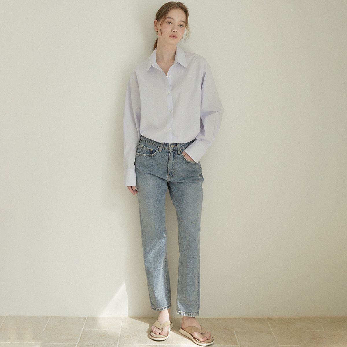라르고(LARGO) Blue denim (blue)