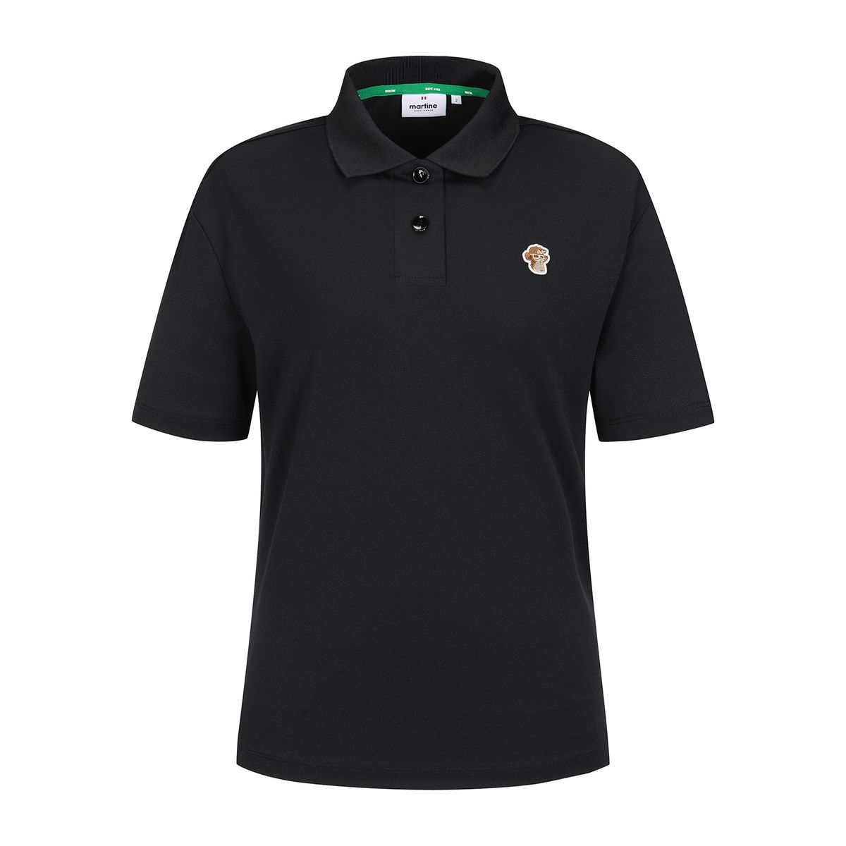 마틴골프(MARTINE GOLF) Collaboration Loose Fit Shirts_Black