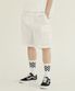 HYLON COOL LIGHT CARGO SHORTS [ VANILLA CREAM ]