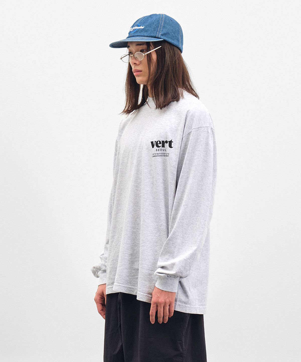 디미토(DIMITO) HOMIES LSV GD 6.5OZ TEE ASH