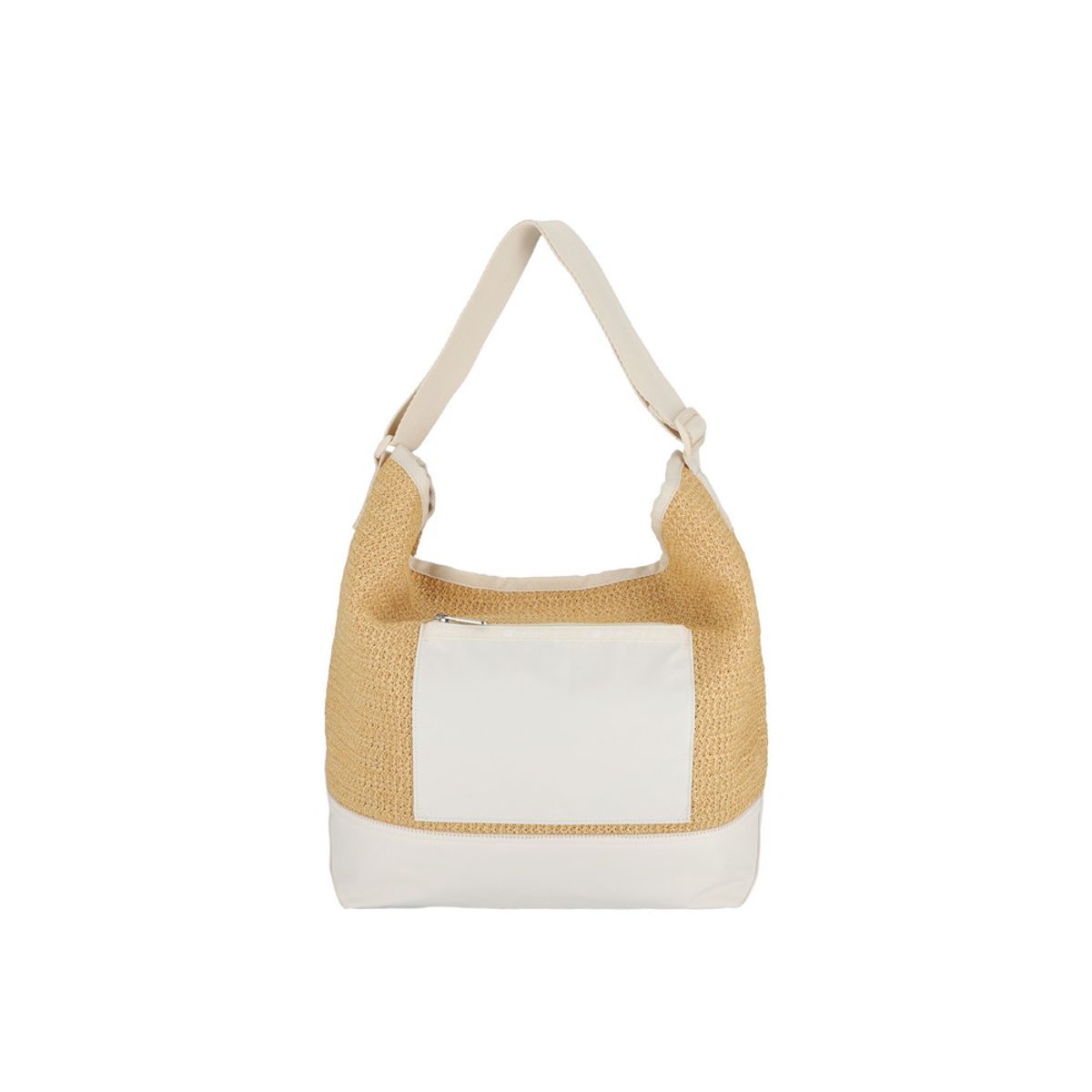 레스포색(LESPORTSAC) 멜란지 라피아 라지 숄더백 [1405.C523]