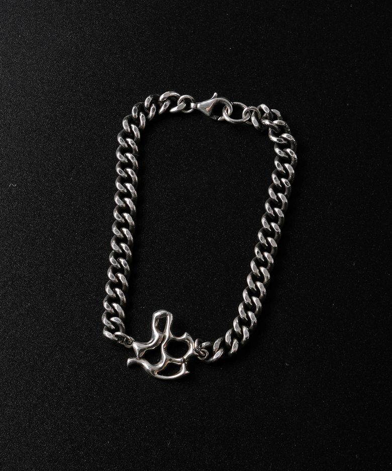 KNEAD BB SILVER BRACELET - SILVER