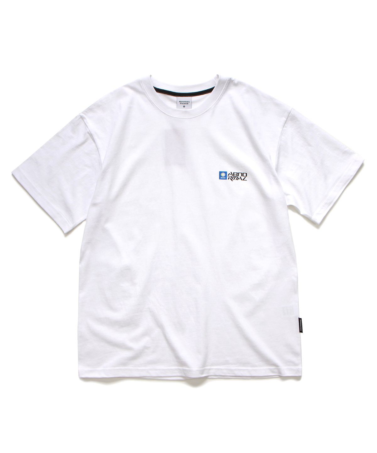 앱놀머씽(ABNORMALTHING) SC 스퀘어 미니 티셔츠 화이트 (SC SQUARE MINI T-SHIRT WHITE)