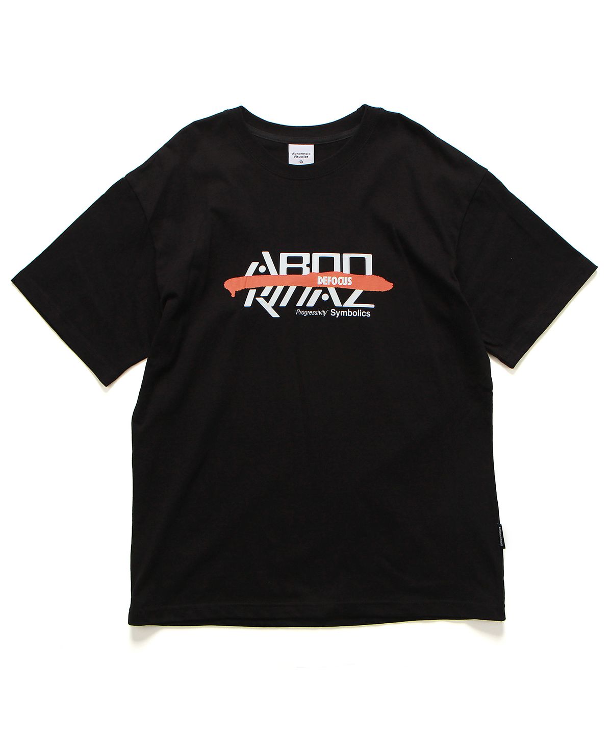 앱놀머씽(ABNORMALTHING) SC 포커스 티셔츠 블랙 (SC FOCUS T-SHIRT BLACK)