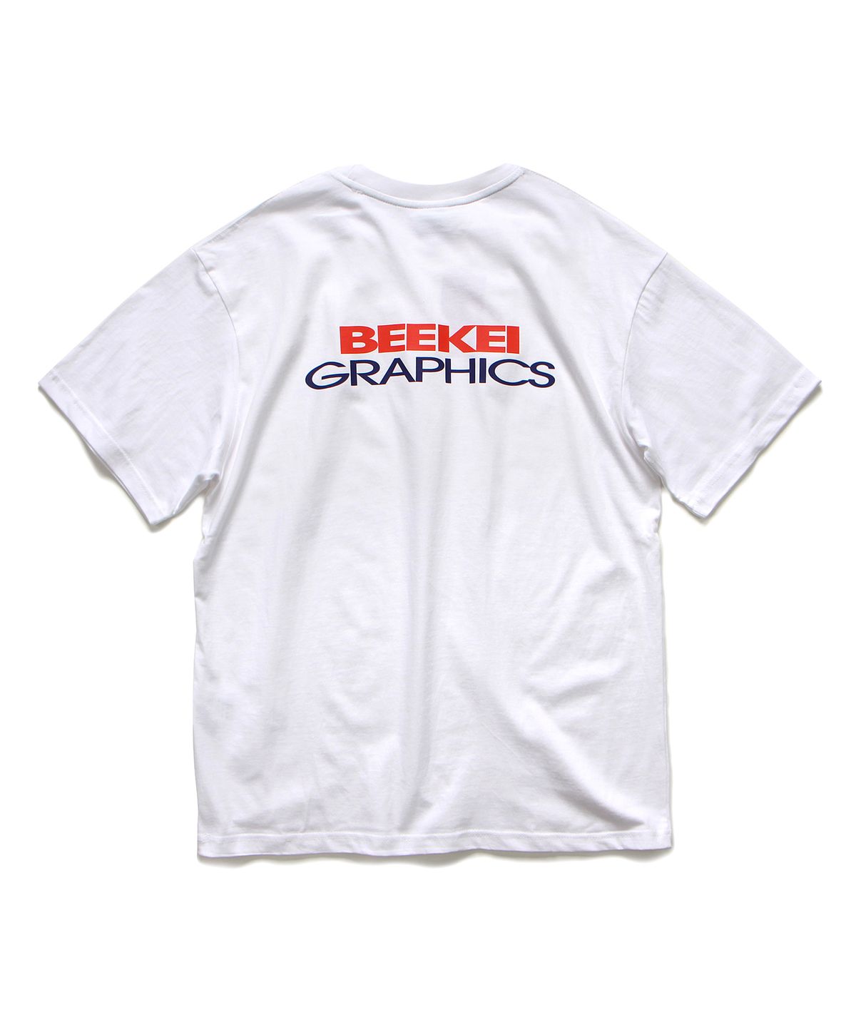 앱놀머씽(ABNORMALTHING) 비케이그래픽스 티셔츠 화이트 (BEEKEIGRAPHICS T-SHIRT WHITE)