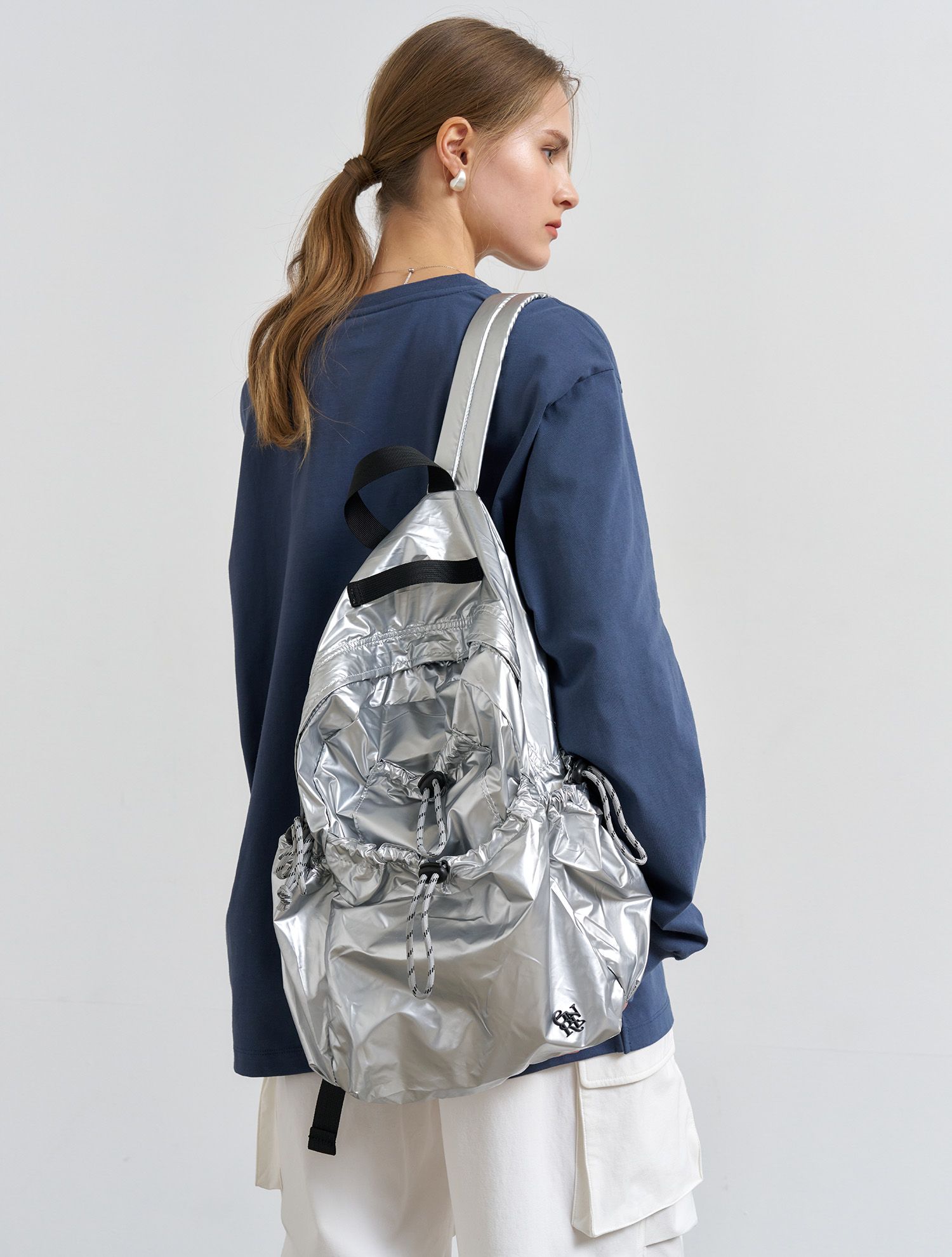 ★GENERAL IDEA★ UNISEX UTILITY BACKPACK [IVORY] / SBD2U9200 MUSINSA | GENERAL IDEA Utility Backpack [SILVER] / SBD2U92002