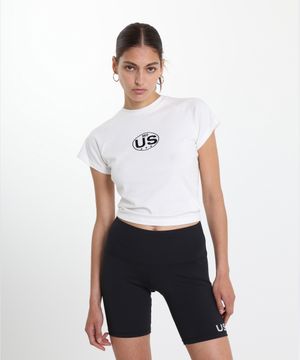 US LOGO MINI T-SHIRT_IVORY