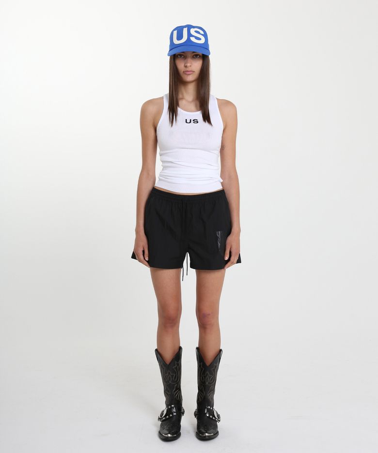 US RIBBED SLEEVELESS TOP_WHITE