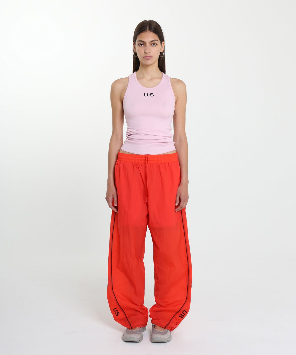 에스이오(s/e/o) US RIBBED SLEEVELESS TOP_PINK