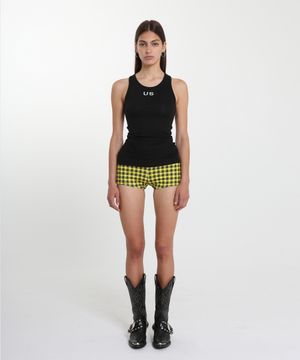 US RIBBED SLEEVELESS TOP_BLACK