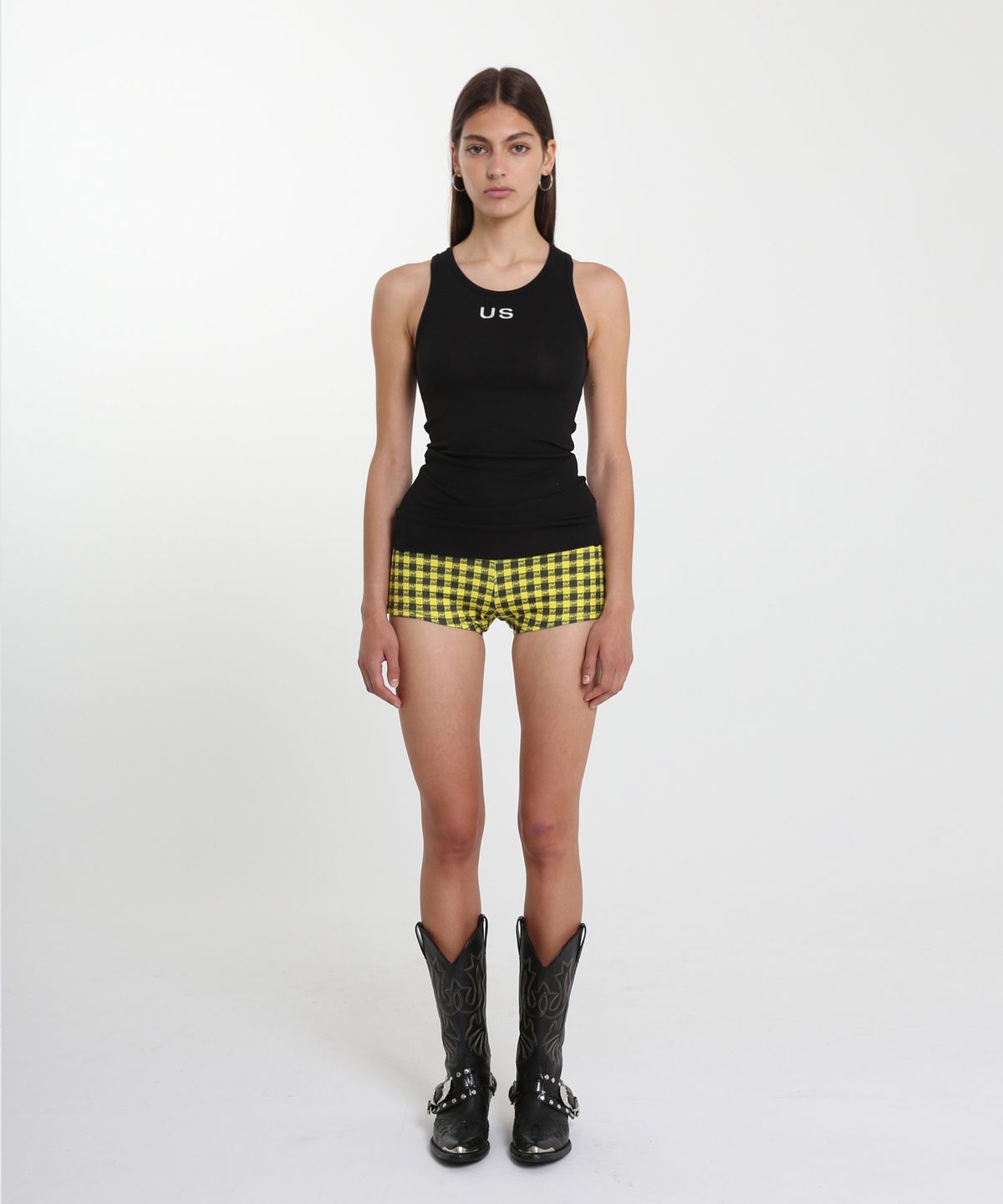 에스이오(s/e/o) US RIBBED SLEEVELESS TOP_BLACK