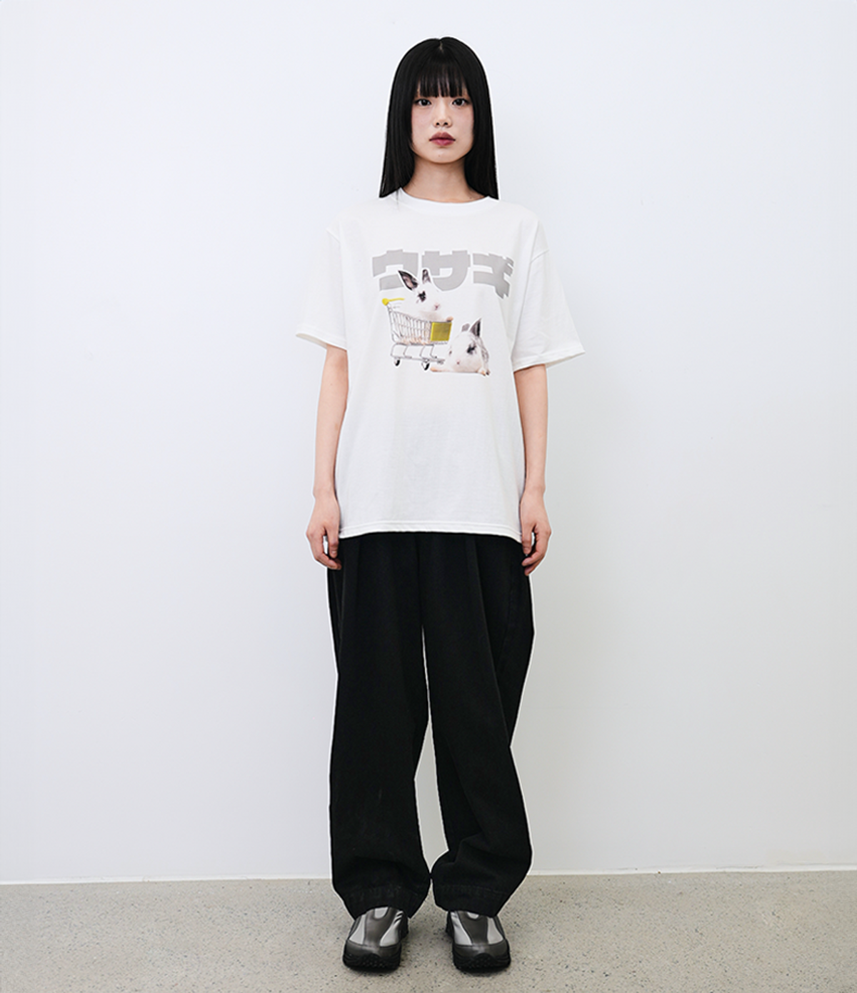 챈스챈스(CHANCECHANCE) RABBIT T-SHIRT