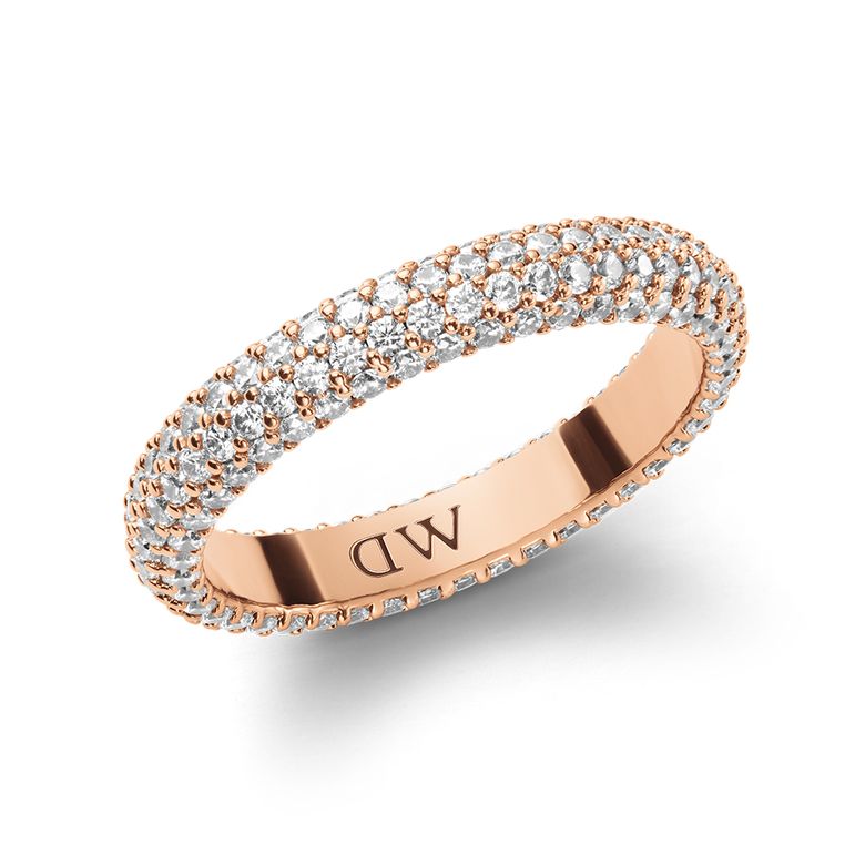 PAVE CRYSTAL RING 크리스탈 파베 큐빅반지 커플링