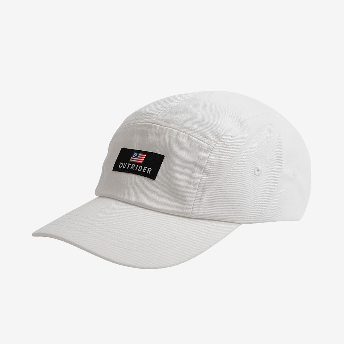 아웃라이더(OUTRIDER) 로고 라벨 캠프 캡 WHITE_ORLC2309