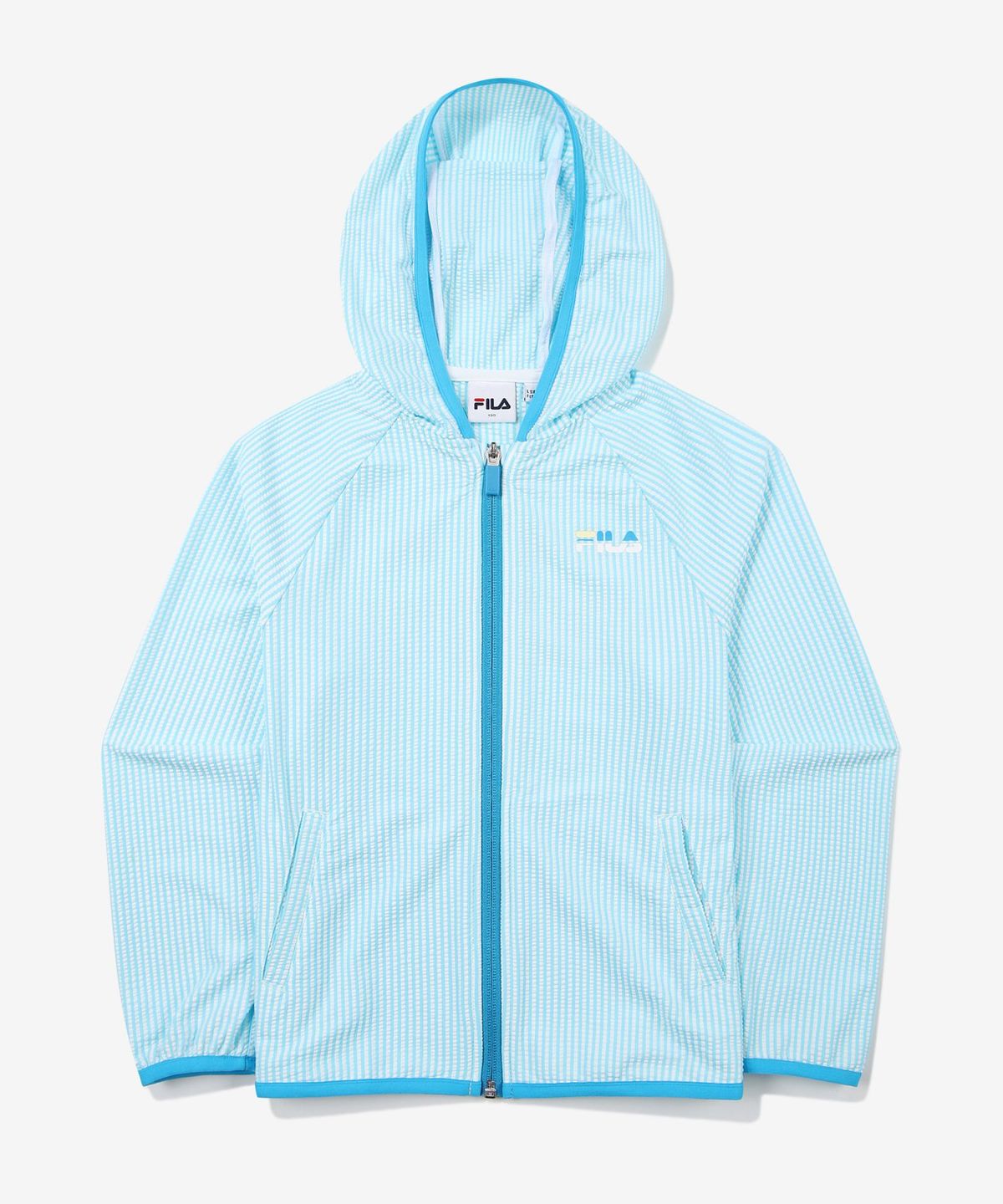 휠라 키즈(FILA KIDS) 시어서커 자켓(FK2JKF2A01XMIT)