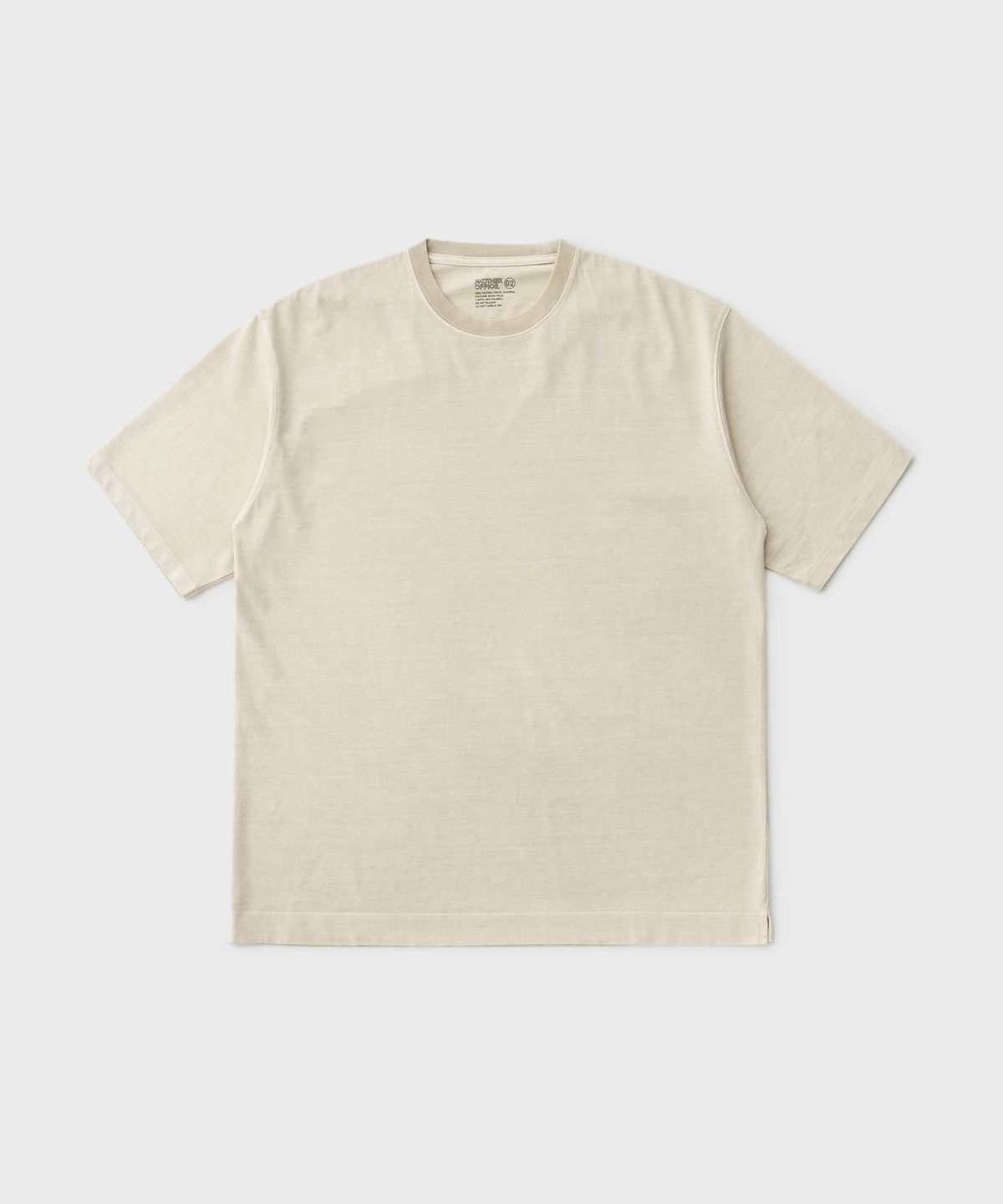 어나더 오피스(ANOTHER OFFICE) Journal Garment T (Light Sand)