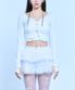 BONDAGE ROPE CARDIGAN_WHITE