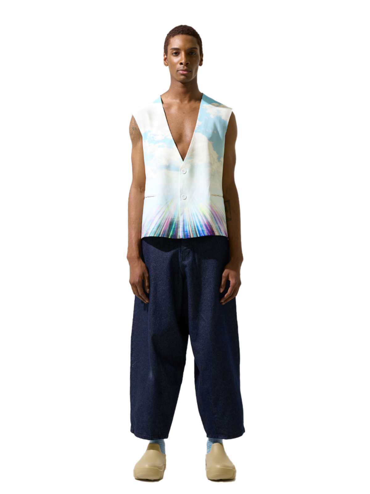그리디어스(GREEDILOUS) Utopia Print Vest