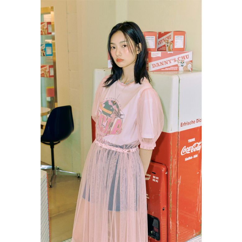 레이어드 샤 원피스 AQ2WO577