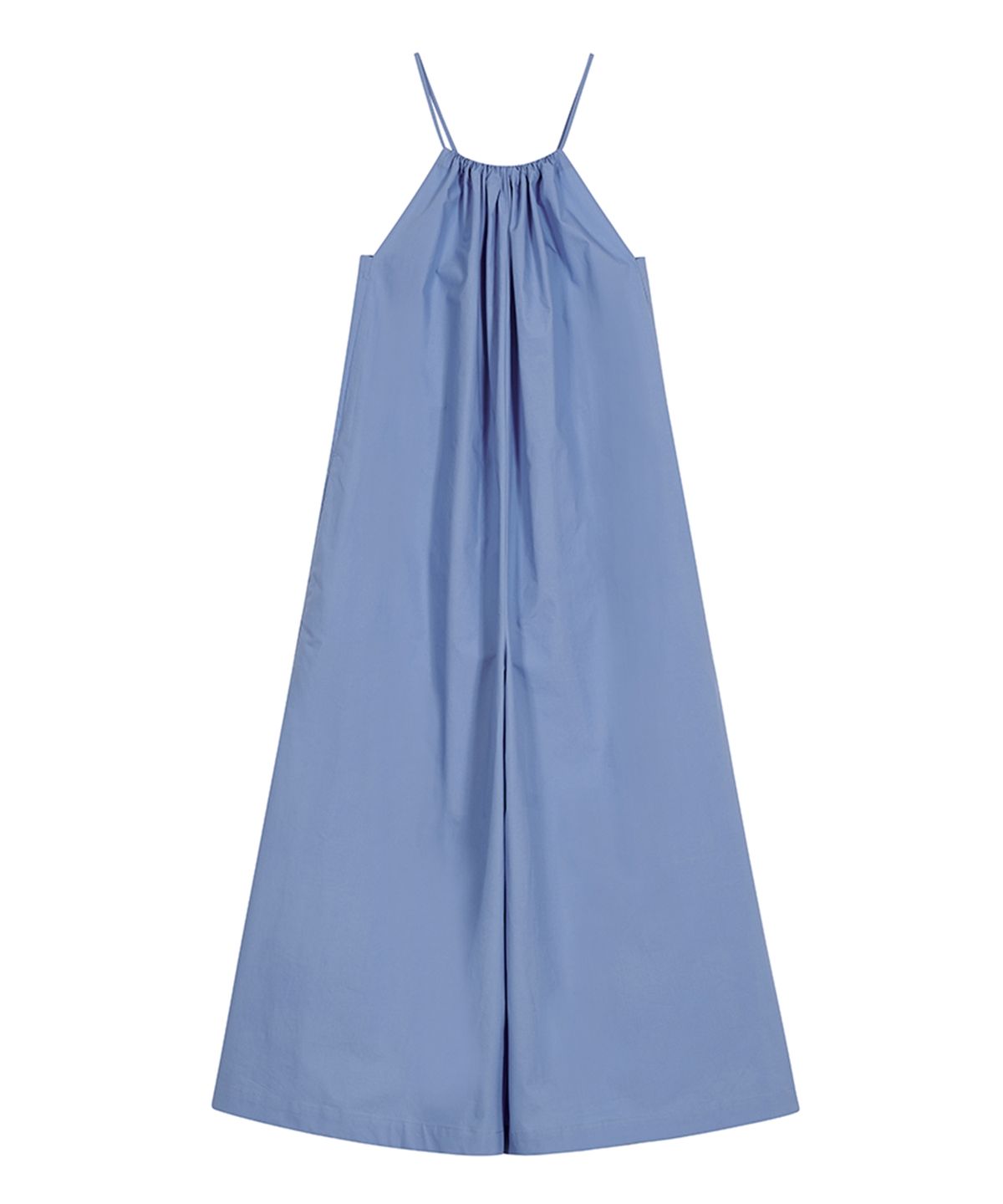 더룸(THELOOM) GATHERED OVERALLS_BLUE