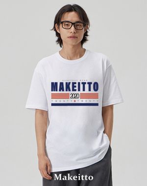 [TWENTY TWENTY] CREW NECK TEE_WHITE