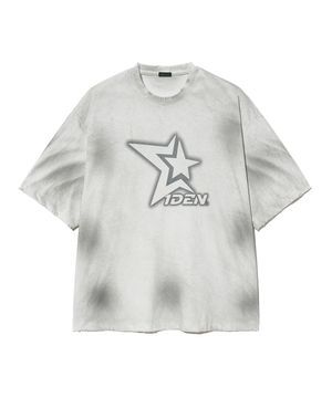 Dirty oil half sleeve [white]