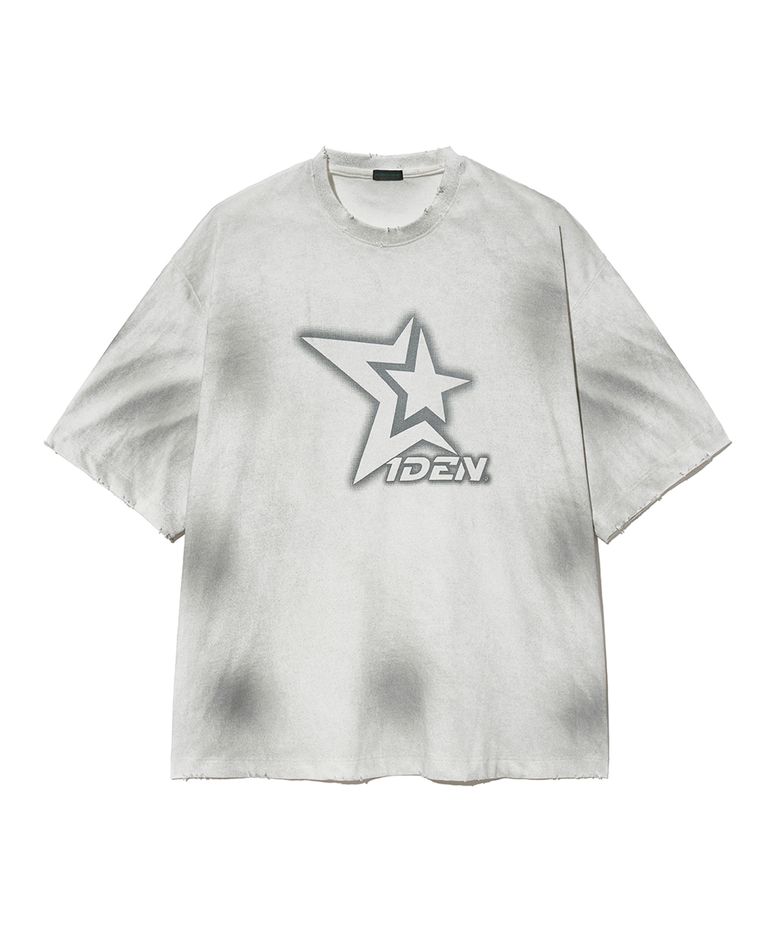 Dirty oil half sleeve [white]