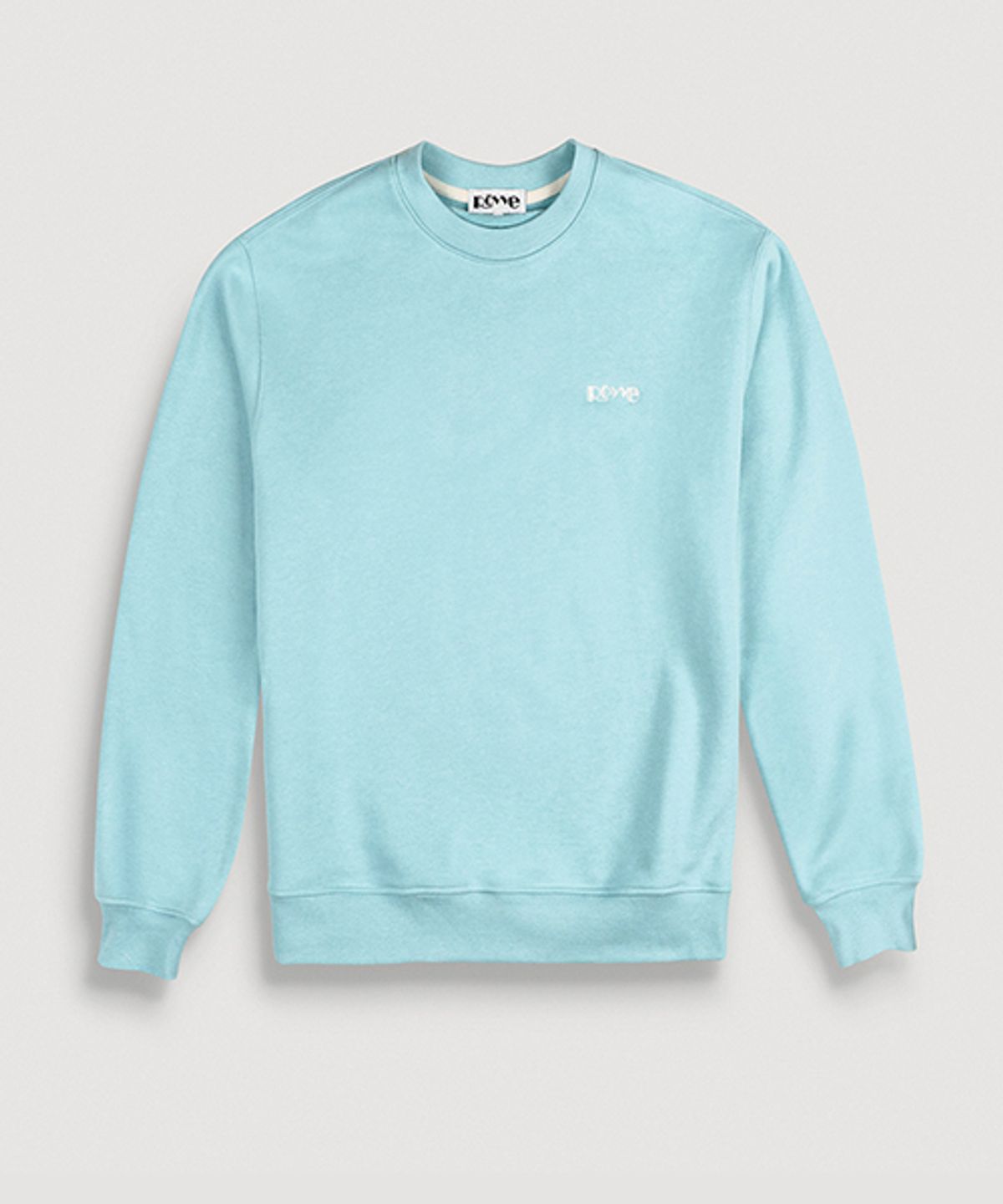 뢰브(ROVVE) Sweat Shirt (Light Blue)