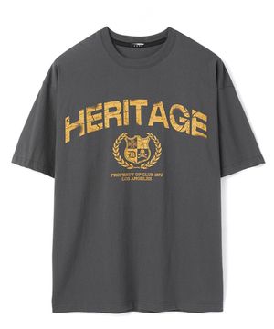 헤리티지 하프 슬리브 차콜