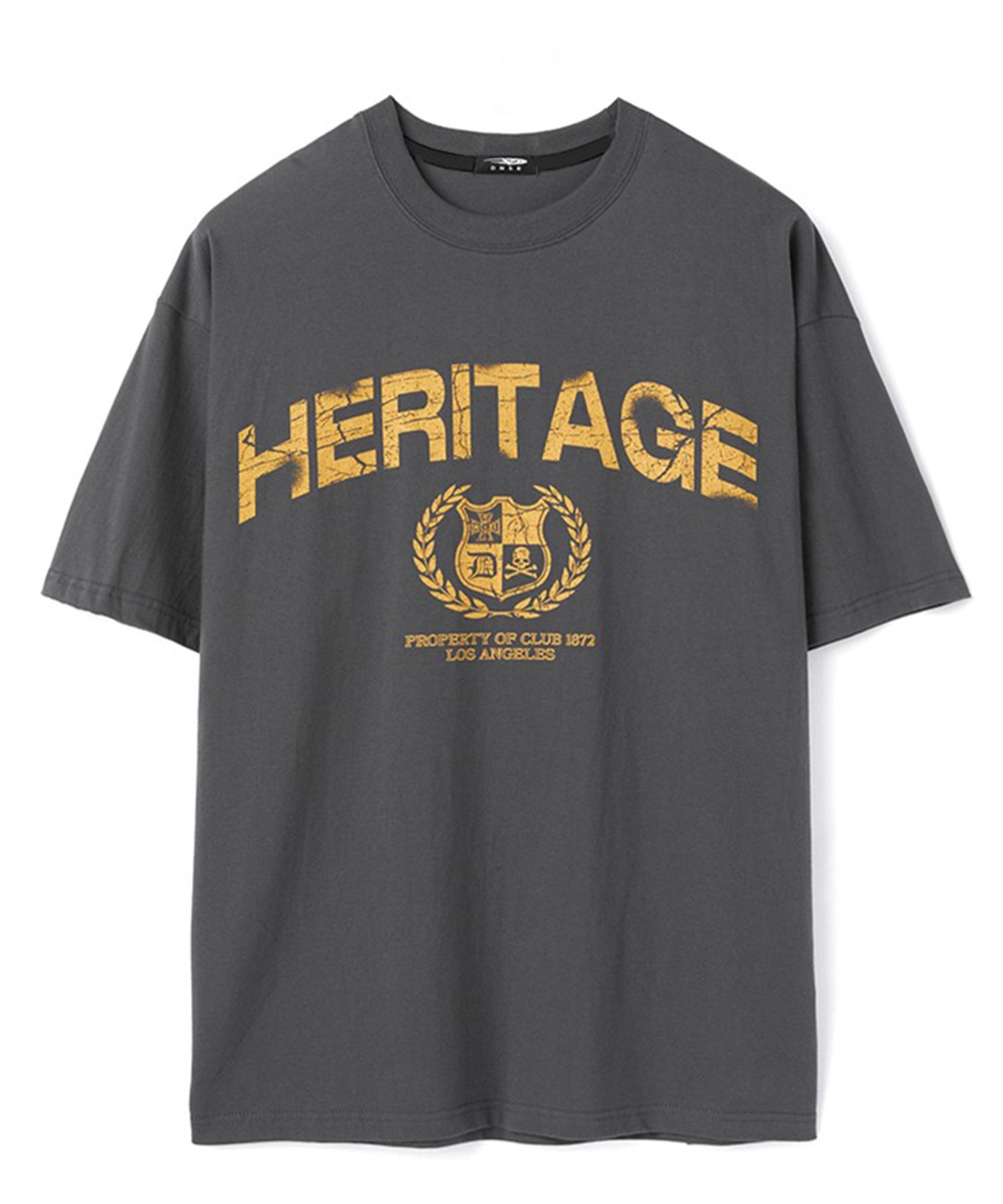 ★DNSR★ Heritage Half Sleeve Charcoal MUSINSA公式 | DNSR Heritage Half Sleeve Charcoal