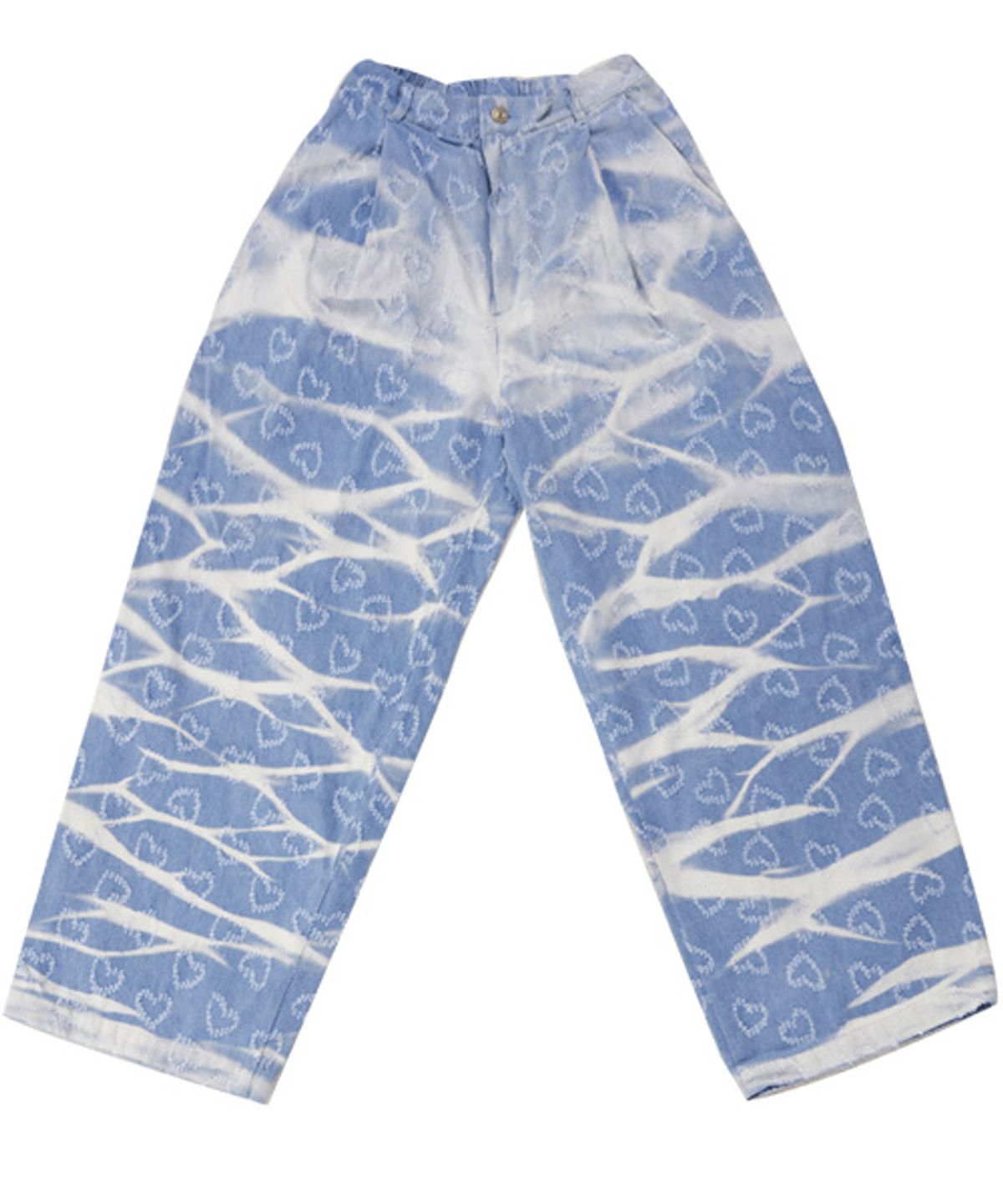 그레이티스트(THE GREATEST) Heart Washed Pants Sky_Blue